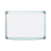 MasterVision Earth Easy-Clean Dry Erase Board, White/Silver, 18x24