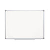 MasterVision Earth Gold Ultra Magnetic Dry Erase Boards, 24 x 36, White, Aluminum Frame
