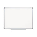 MasterVision Earth Gold Ultra Magnetic Dry Erase Boards, 24 x 36, White, Aluminum Frame