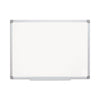 MasterVision Earth Gold Ultra Magnetic Dry Erase Boards, 36 x 48, White, Aluminum Frame