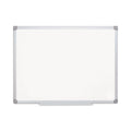 MasterVision Earth Gold Ultra Magnetic Dry Erase Boards, 36 x 48, White, Aluminum Frame