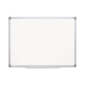 MasterVision Earth Gold Ultra Magnetic Dry Erase Boards, 48 x 72 White, Aluminum Frame