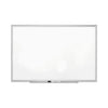 Quartet Classic Series Porcelain Magnetic Board, 36 x 24, White, Silver Aluminum Frame