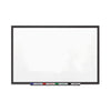 Quartet Classic Porcelain Magnetic Whiteboard, 48 x 36, Black Aluminum Frame