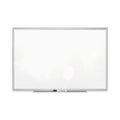 Quartet Classic Series Porcelain Magnetic Board, 72 x 48, White, Silver Aluminum Frame