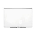 Quartet Classic Porcelain Magnetic Whiteboard, 72 x 48, Black Aluminum Frame