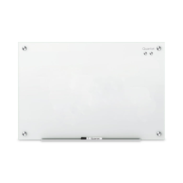 Quartet Infinity Magnetic Glass Marker Board, 24 x18, White