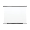 Quartet Fusion Nano-Clean Magnetic Whiteboard, 48 x 36, Silver Frame