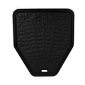 TOLCO Urinal Mat, 20.75 x 18.5, Black, 6/Carton