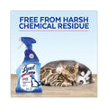 LYSOL Pet Solutions Disinfecting Cleaner, Citrus Blossom, 32 oz Trigger Bottle, 9/Carton