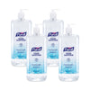 PURELL Advanced Refreshing Gel Hand Sanitizer, Clean Scent, 1.5 L Pump Bottle, 4/Carton