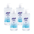 PURELL Advanced Refreshing Gel Hand Sanitizer, Clean Scent, 1.5 L Pump Bottle, 4/Carton