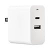 JENSEN 30 W Type-C and USB Wall Charger, White
