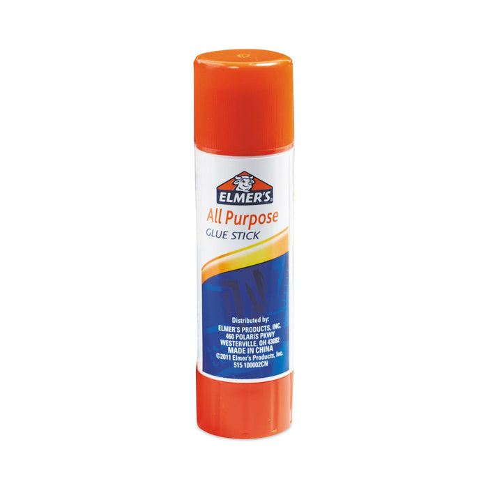 Elmer's Extra-Strength Office Glue Stick, 0.28 oz, Dries Clear, 24/Pack