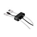 RCA Multi Channel Cable Holder, 2" x 2", Black
