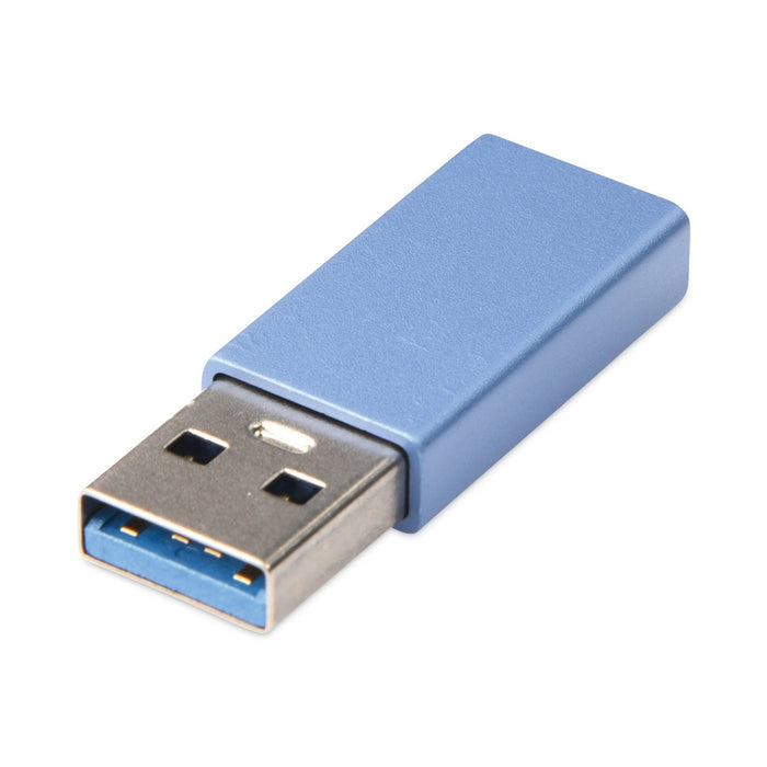 JENSEN USB-C Female to USB-A Male Adapter, Blue
