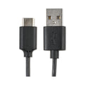JENSEN USB-A to USB-C Cable, 6 ft, Black