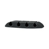 RCA Four Channel Cable Holder Black, 3" x 3", 3/Pack