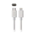 JENSEN USB-C to Lightning Cable, 3 ft, White