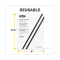 Fellowes Laminator Cleaning Sheets, 3 to 10 mil, 8.5" x 11", White, 10/Pack