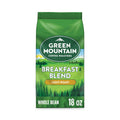 Green Mountain Coffee Breakfast Blend Whole Bean Coffee, 18 oz Bag