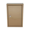 CONTROLTEK Key Lockable Key Cabinet, 30-Key, Metal, Sand, 8 x 2.63 x 12.13