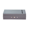 CONTROLTEK Steel Bond Box, 1 Compartment, 10.4 x 5.4 x 3.1, Gray