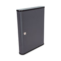 CONTROLTEK Key Lockable Key Cabinet, 60-Key, Metal, Charcoal Gray, 12 x 2.63 x 14.75