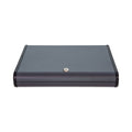 CONTROLTEK Key Lockable Key Cabinet, 60-Key, Metal, Charcoal Gray, 12 x 2.63 x 14.75
