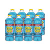 Pine-Sol All Purpose Cleaner, Sparking Wave, 48 oz Bottle, 8/Carton