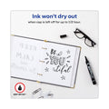 Avery MARKS A LOT Large Desk-Style Permanent Marker Value Pack, Broad Chisel Tip, Black, 36/Pack (98206)
