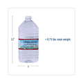 Crystal Geyser Alpine Spring Water, 1 Gal Bottle, 6/Case