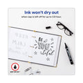 Avery MARKS A LOT Large Desk-Style Permanent Marker, Broad Chisel Tip, Black, Dozen (8888)