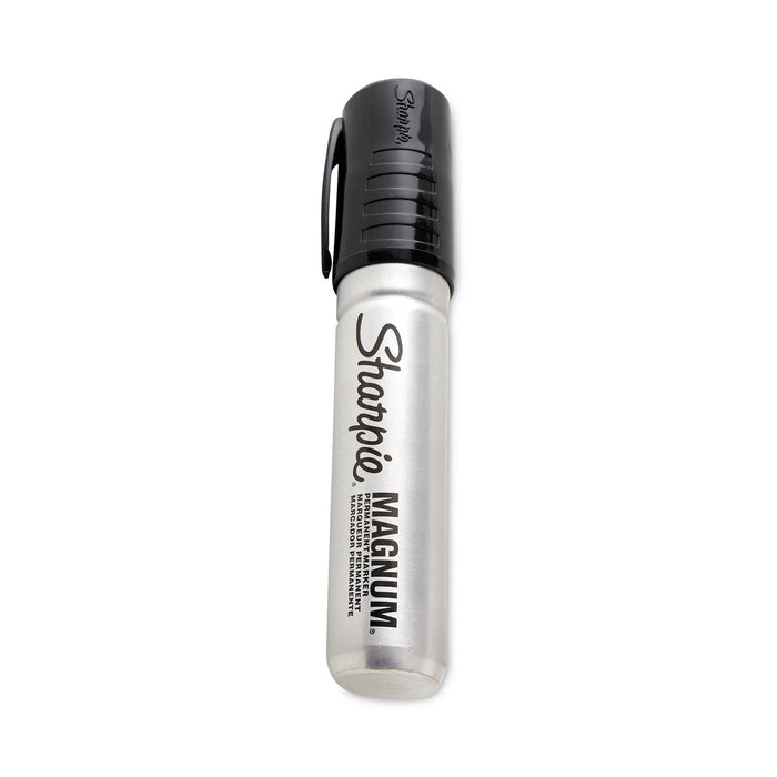 Sharpie Magnum Permanent Marker, Broad Chisel Tip, Black, Dozen