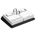 AT-A-GLANCE Desk Calendar Base for Loose-Leaf Refill, 3 x 3.75, Black