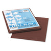 Pacon Tru-Ray Construction Paper, 76 lb Text Weight, 9 x 12, Dark Brown, 50/Pack