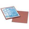 Pacon Tru-Ray Construction Paper, 76 lb Text Weight, 9 x 12, Warm Brown, 50/Pack