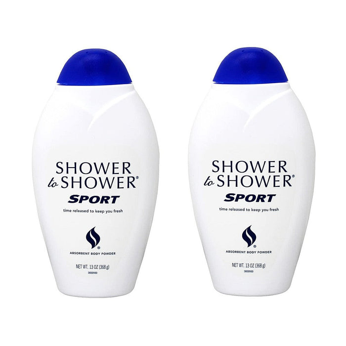 Shower To Shower Absorbent Body Powder Sport 13 Ounce by Pasteur Pharmacy
