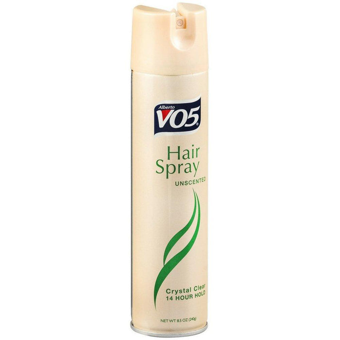 VO5 Hair Spray Unscented, Crystal Clear 14-Hour Hold, 8.5 oz Aerosol by Pasteur Pharmacy