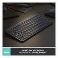 Logitech MX Keys Mini Combo for Business Wireless Keyboard and Mouse, 2.4 GHz Frequency/32 ft Wireless Range, Graphite
