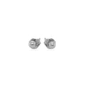 14k White Gold Spherical Stud Earrings (3.0 mm) by Bids.com