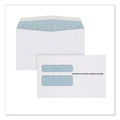 Adams W-2 Peel and Seal Envelopes, Commercial Flap, Self-Adhesive Closure, 5.63 x 9, White, 15/Pack