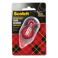 Scotch Tape Runner, 0.31" x 49 ft, Dries Clear