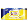 LYSOL Disinfecting Wipes Flatpacks, 6.69 x 7.87, Lemon and Lime Blossom, 80 Wipes/Flat Pack