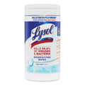 LYSOL Disinfecting Wipes, 7 x 7.25, Crisp Linen, 80 Wipes/Canister