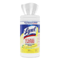 LYSOL Disinfecting Wipes, 7 x 7.25, Lemon and Lime Blossom, 80 Wipes/Canister