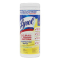 LYSOL Disinfecting Wipes, 7 x 7.25, Lemon and Lime Blossom, 35 Wipes/Canister, 12 Canisters/Carton