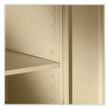 Tennsco 72" High Standard Cabinet (Unassembled), 36 x 18 x 72, Light Gray