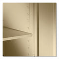 Tennsco 78" High Deluxe Cabinet, 36w x 18d x 78h, Putty