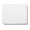 Pacon Four-Ply Railroad Board, 22 x 28, White, 100/Carton